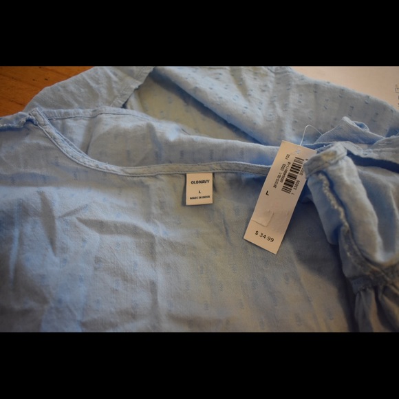 NWT ruffled sleeve blouse - Picture 4 of 4